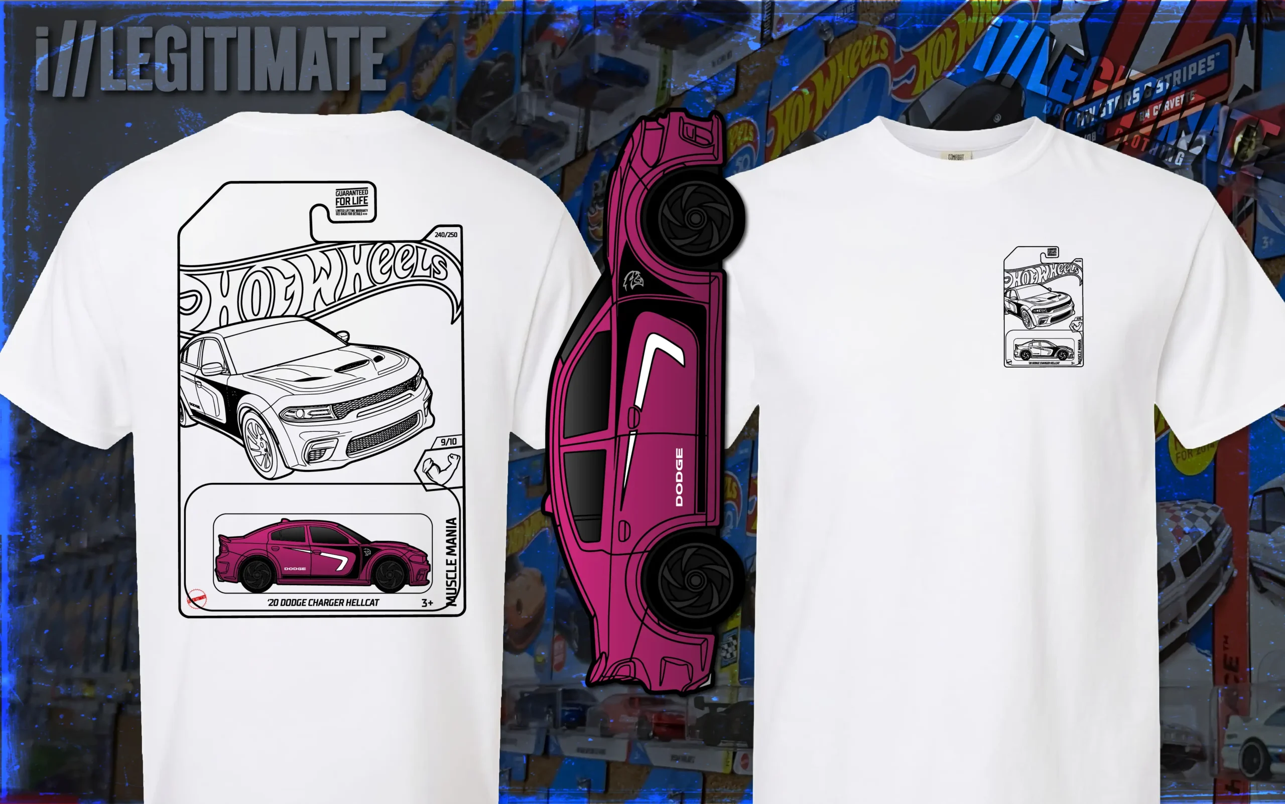 The Hunt Just Got i//LEGITIMATE — 2020 Hellcat Super Treasure Tee Drop