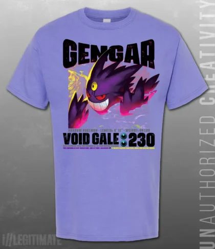Mega Gengar Ascended Heroes Violet T-Shirt